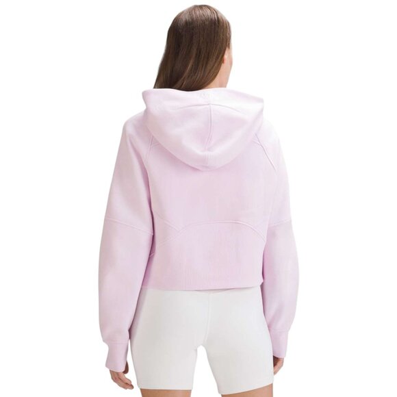 Lululemon Scuba Oversized Half-Zip Hoodie in Meadowsweet Pink - Picture 2 of 6